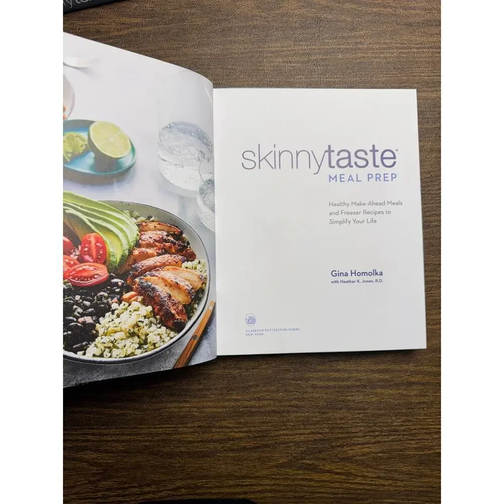 Skinnytaste Meal Prep Cookbook Healthy Make-Ahead Meals and Freezer Recipes New